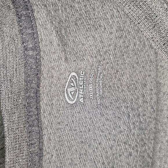 Mens gray Athletic Works crew neck sweatshirt sz XXL - Picture 4 of 4